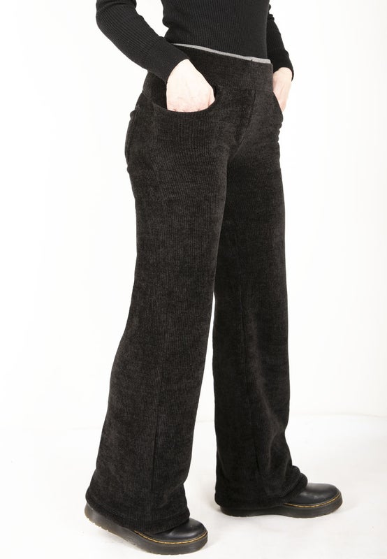 Teddy vuorilliset samettihousut