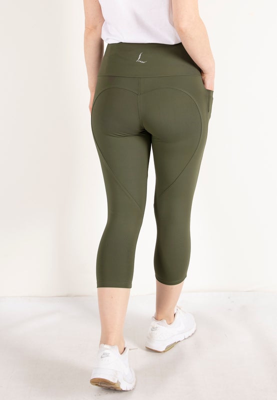 Heart capri leggingsit