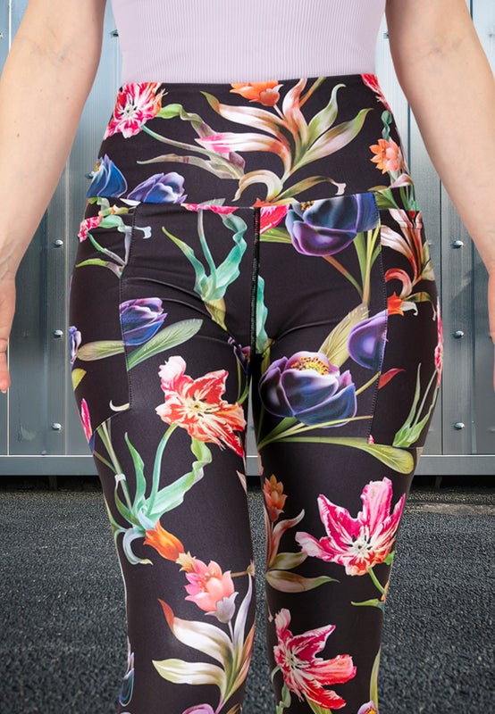 Kuviolliset leggingsit